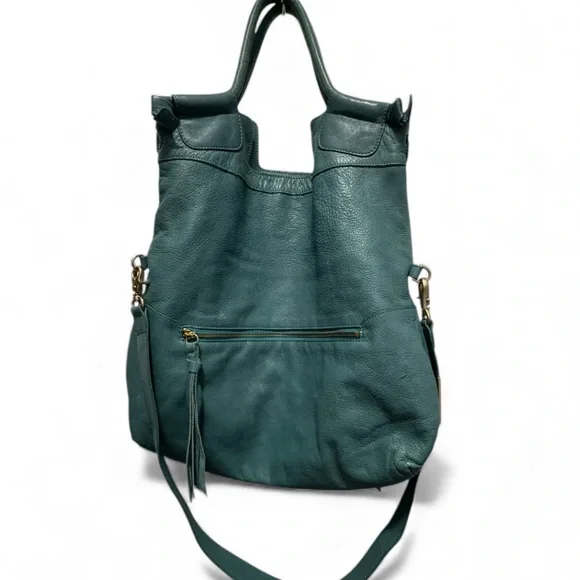 Foley + Corinna Teal Shoulder/crossbody leather Bag - Picture 3 of 13